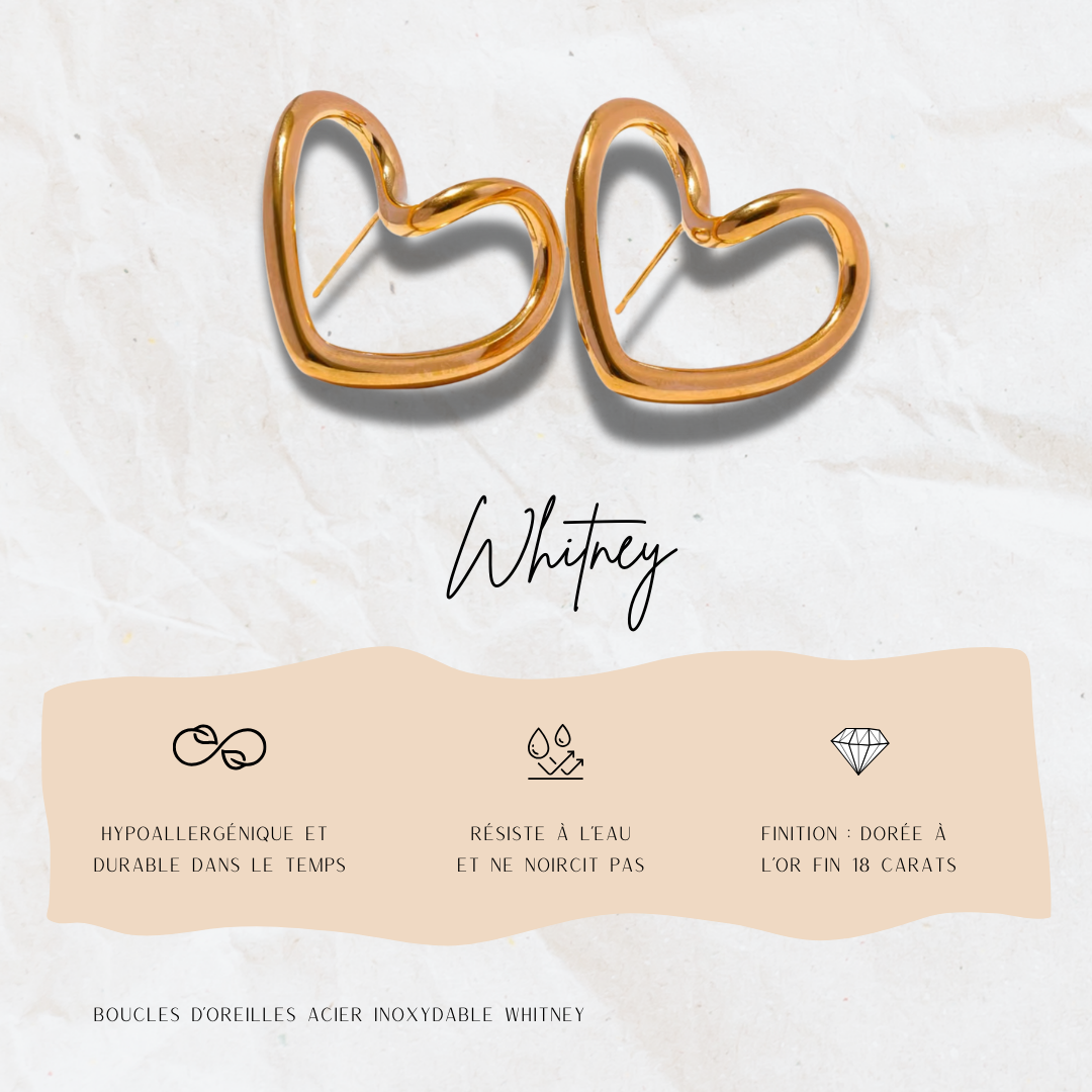 Boucles d'oreille Whitney