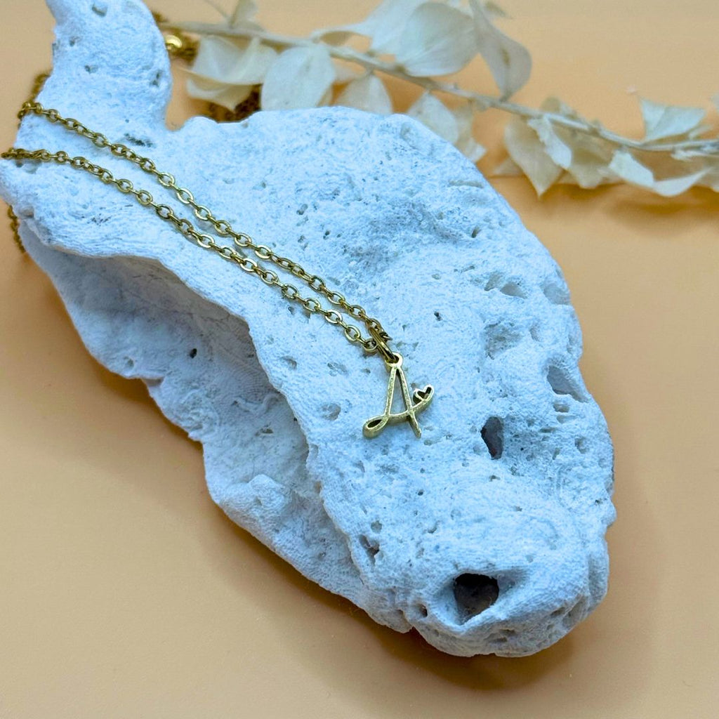 Collier Initial Jolis Amours
