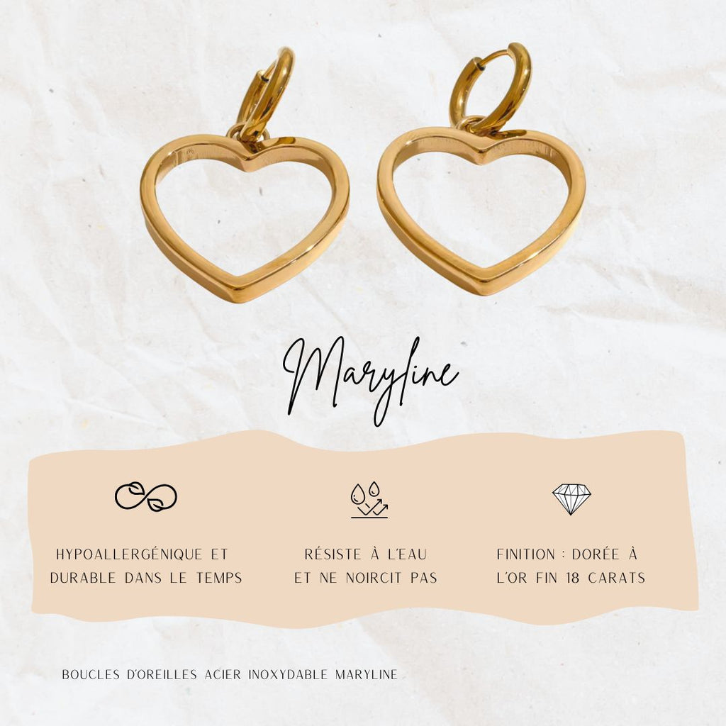 Boucles d'oreille Maryline Jolis Amours