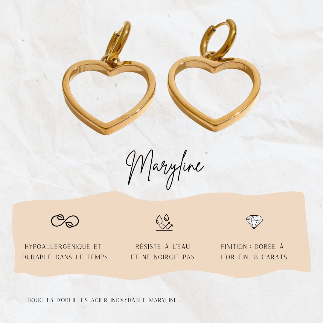 Boucles d'oreille Maryline