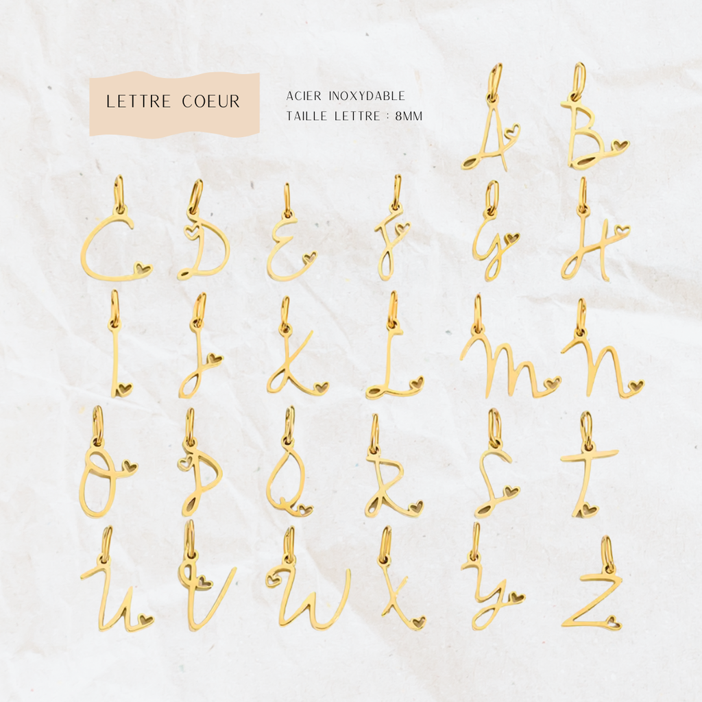 Bracelet LINK – Maille Trombone Large Jolis Amours