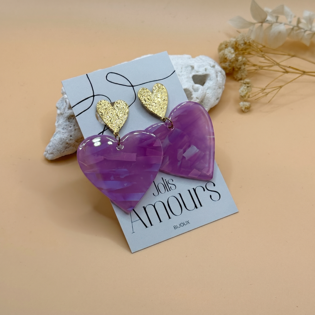 Boucles d'oreille Léa