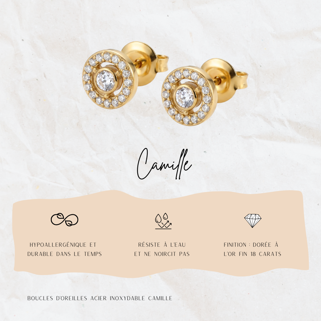 Boucles d'oreille Camille