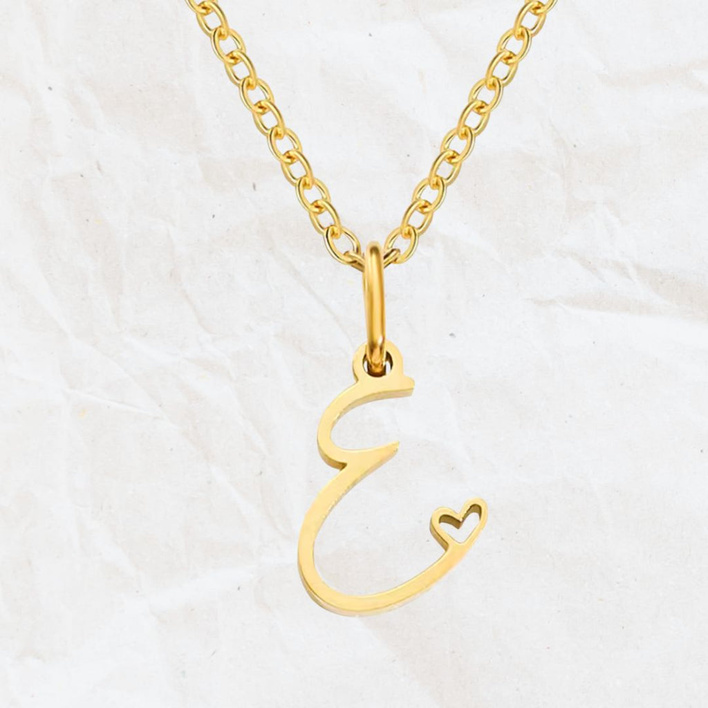 Collier Initial Jolis Amours