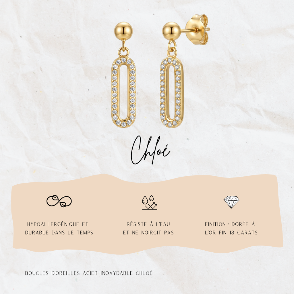 Boucles d'oreille Chloé