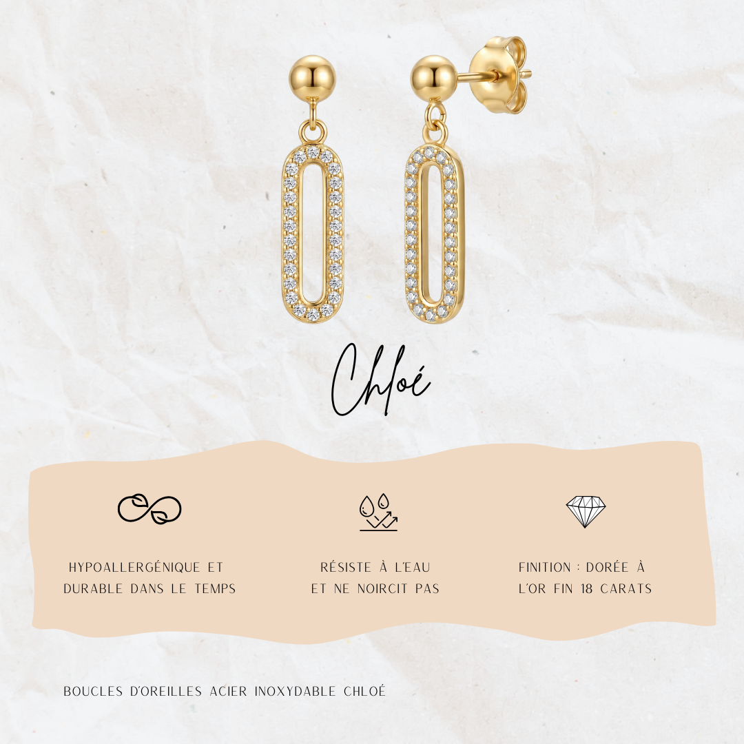 Boucles d'oreille Chloé