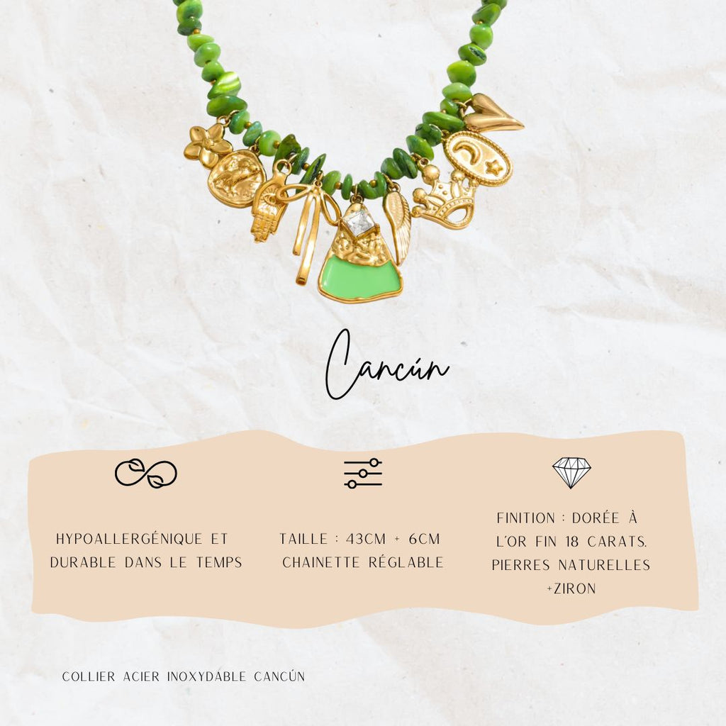 Collier Cancún Jolis Amours