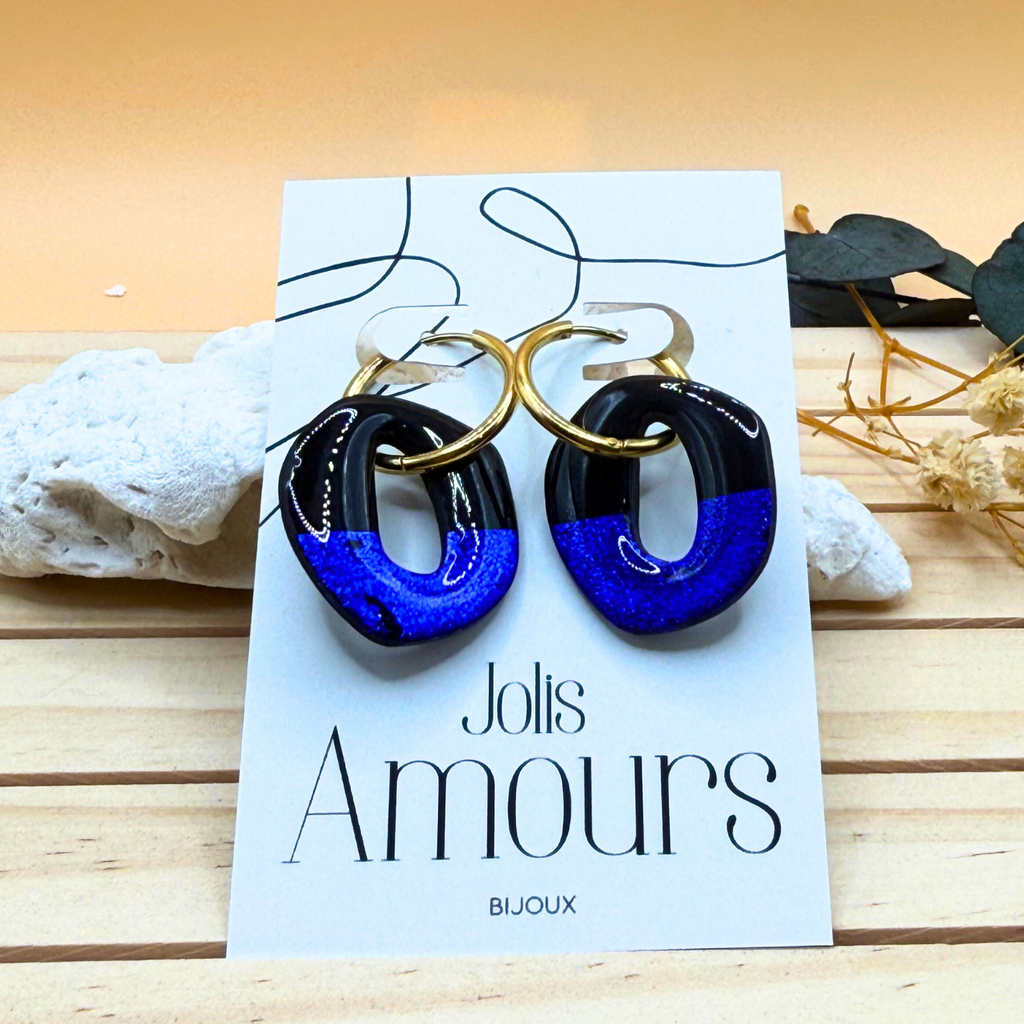 Kerlenn – BI-Color- Noir&Bleu Jolis Amours