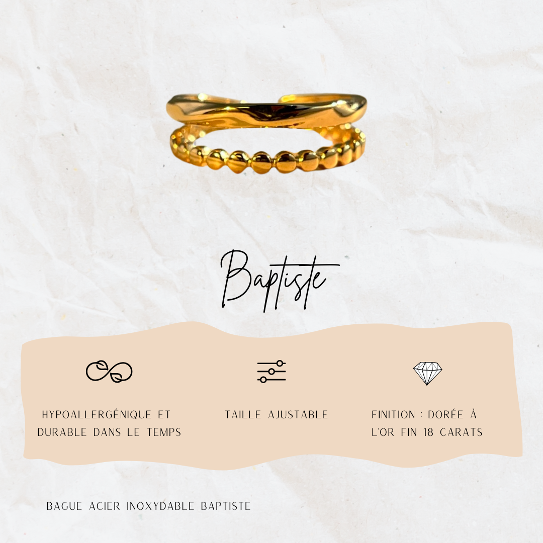 Bague Baptiste