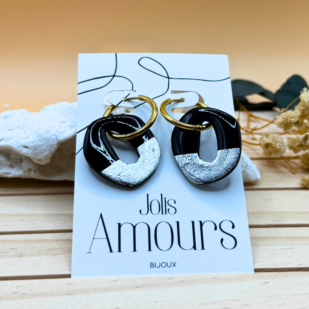 Kerlenn – BI-Color- Noir&Argenté Jolis Amours