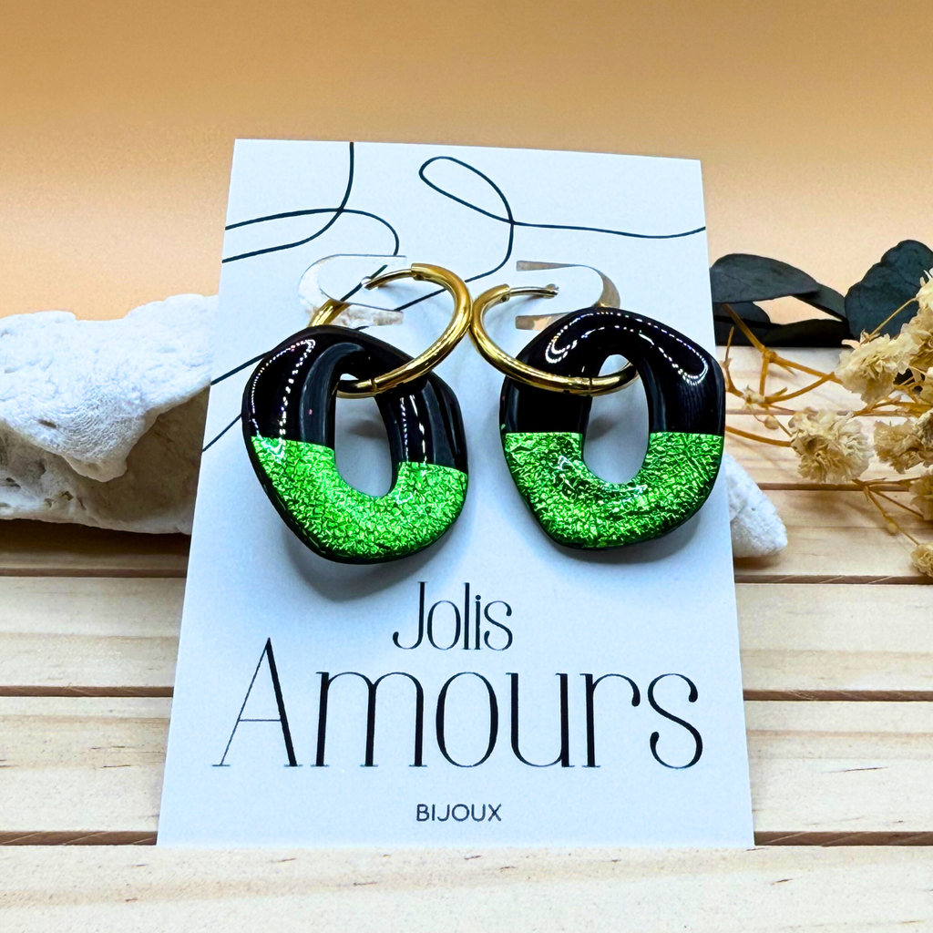 Kerlenn – BI-Color- Noir&Vert Jolis Amours