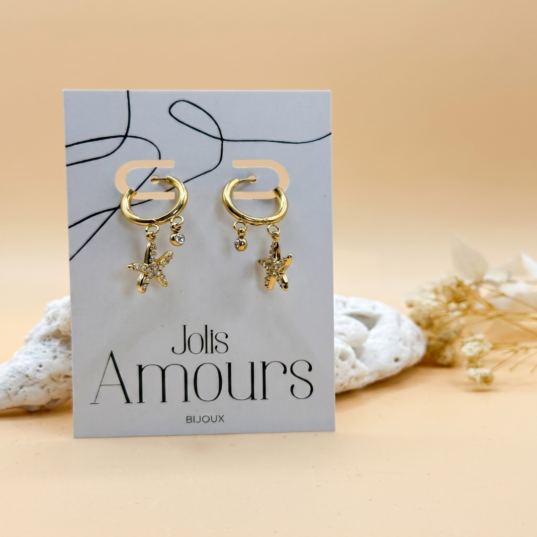 Boucles d'oreille Lucie