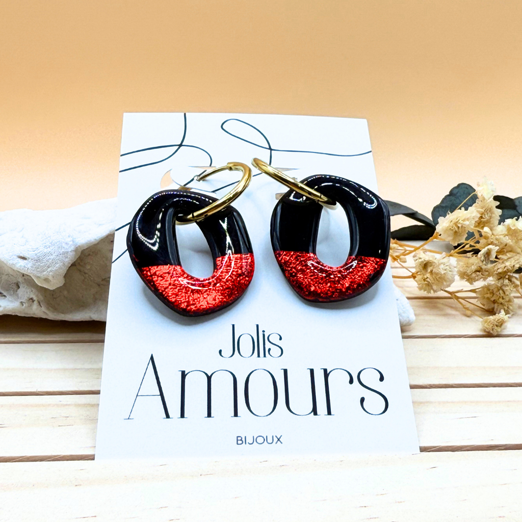 Kerlenn – BI-Color- Noir&Rouge Jolis Amours