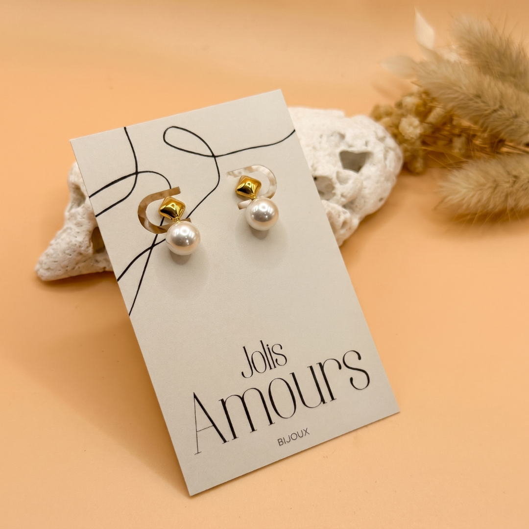 Boucles d'oreille Manon