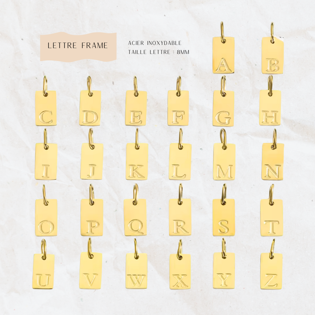 Bracelet LINK – Maille Trombone Large Jolis Amours