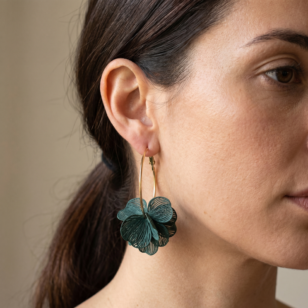 Boucles d'oreille Inès