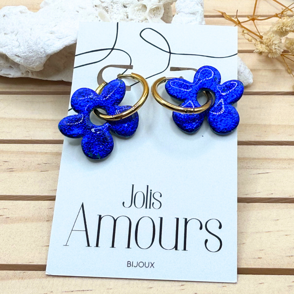 BLOOM - Bleu électrique