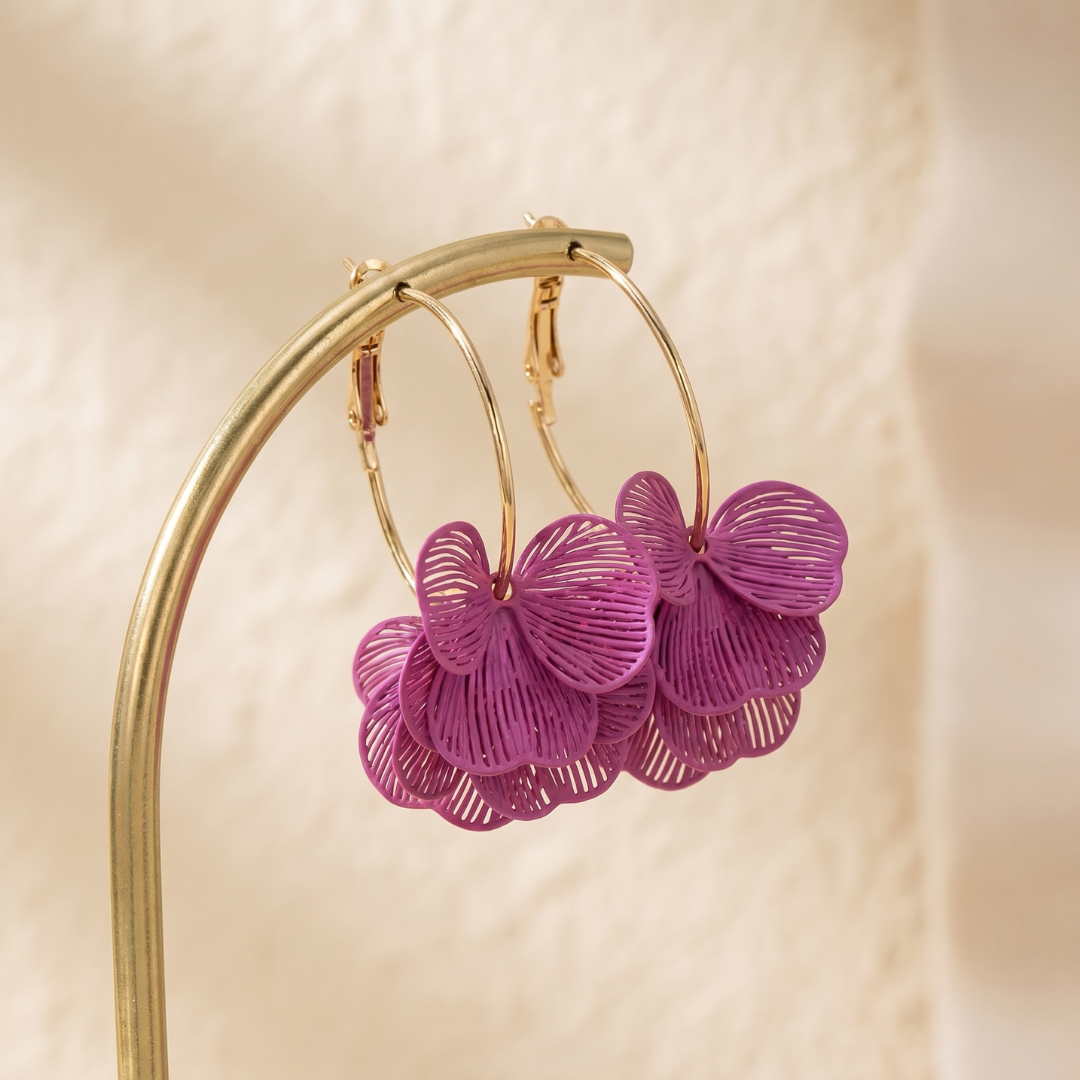Boucles d'oreille Inès