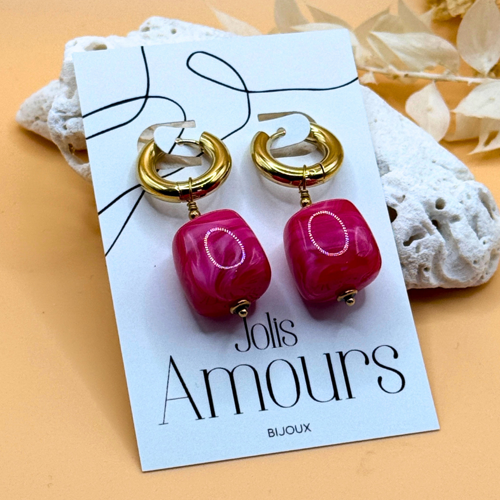 Boucles d'oreille Lola
