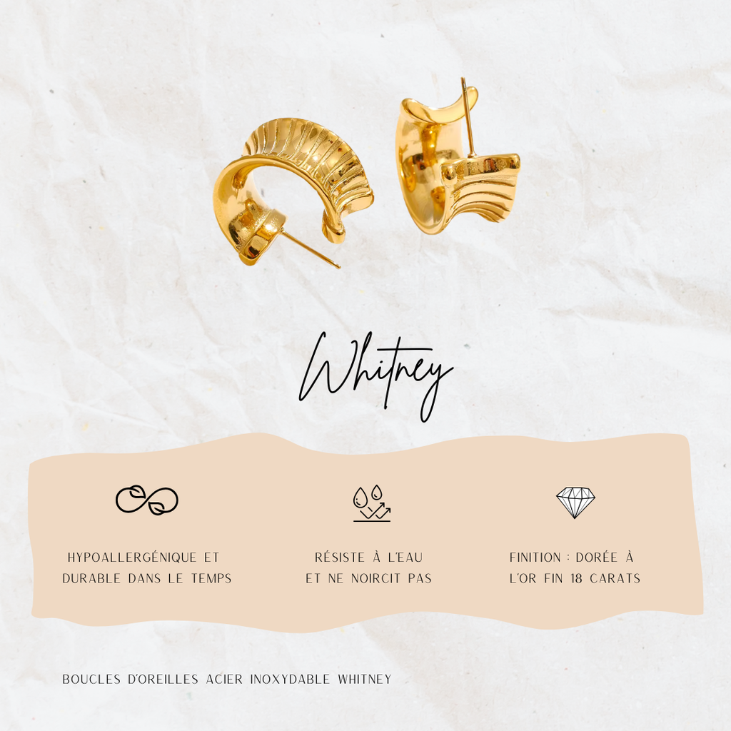 Boucles d'oreille Whitney