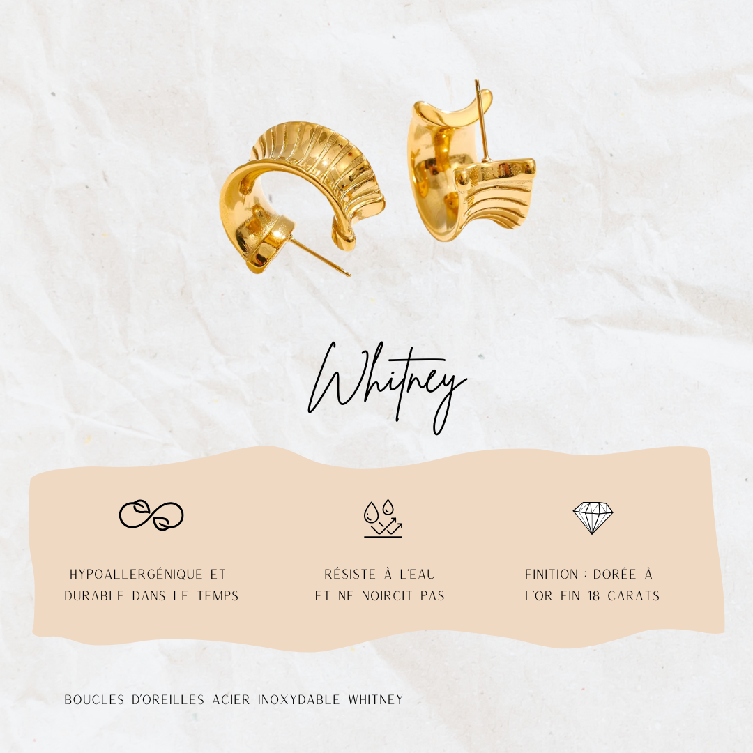 Boucles d'oreille Whitney