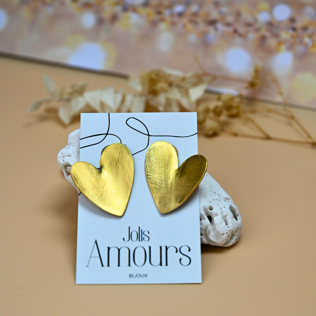 Boucles d'oreille Capucine