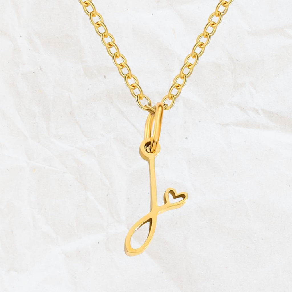 Collier Initial Jolis Amours