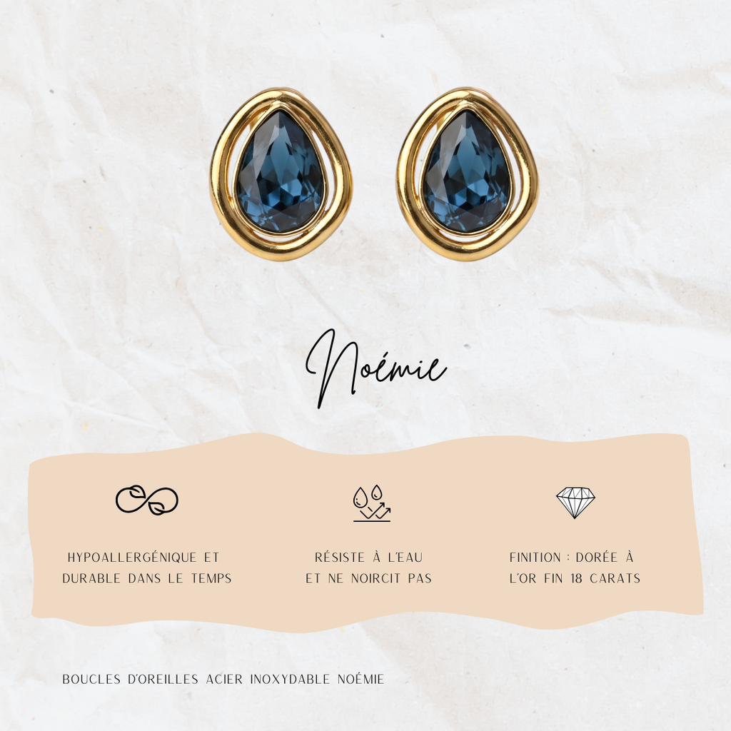 Boucles d'oreille Noémie