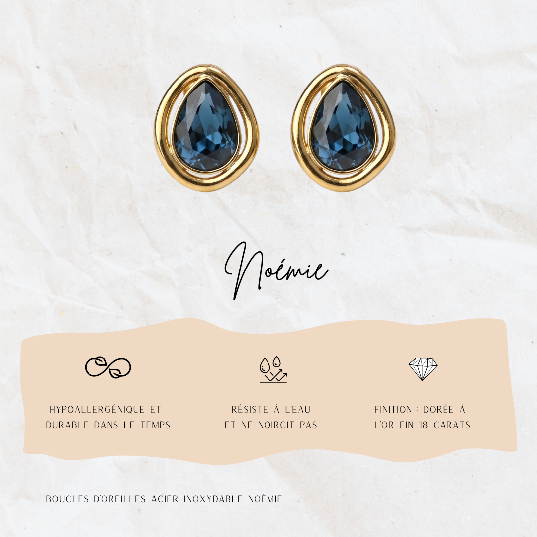 Boucles d'oreille Noémie