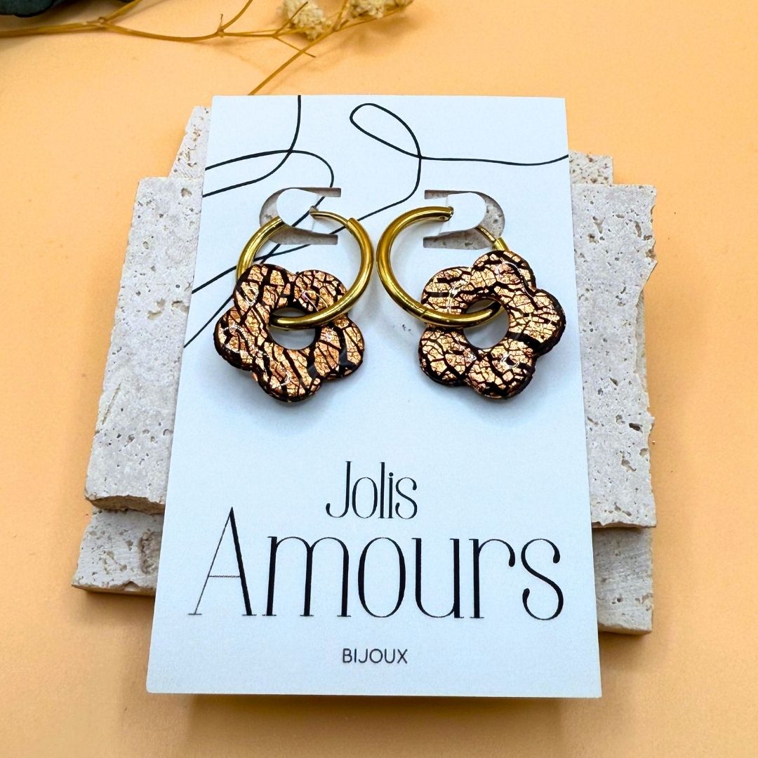 Heol – Noir & Rose gold