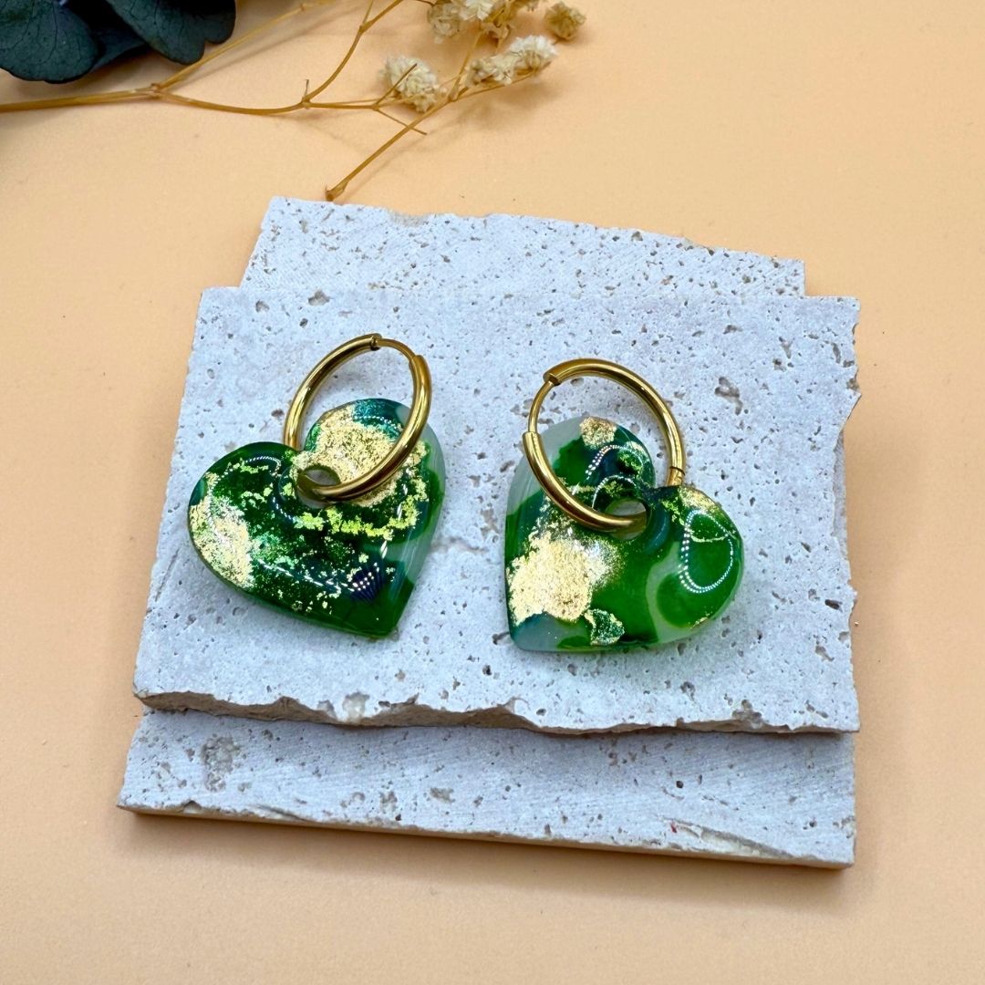 GLOAZ - Coeur Vert & Or