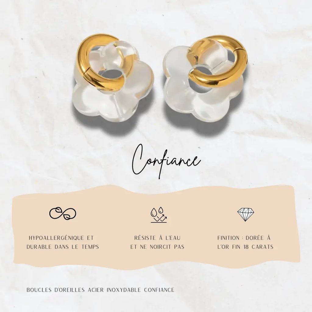 Boucles d'oreille Mathilde Jolis Amours