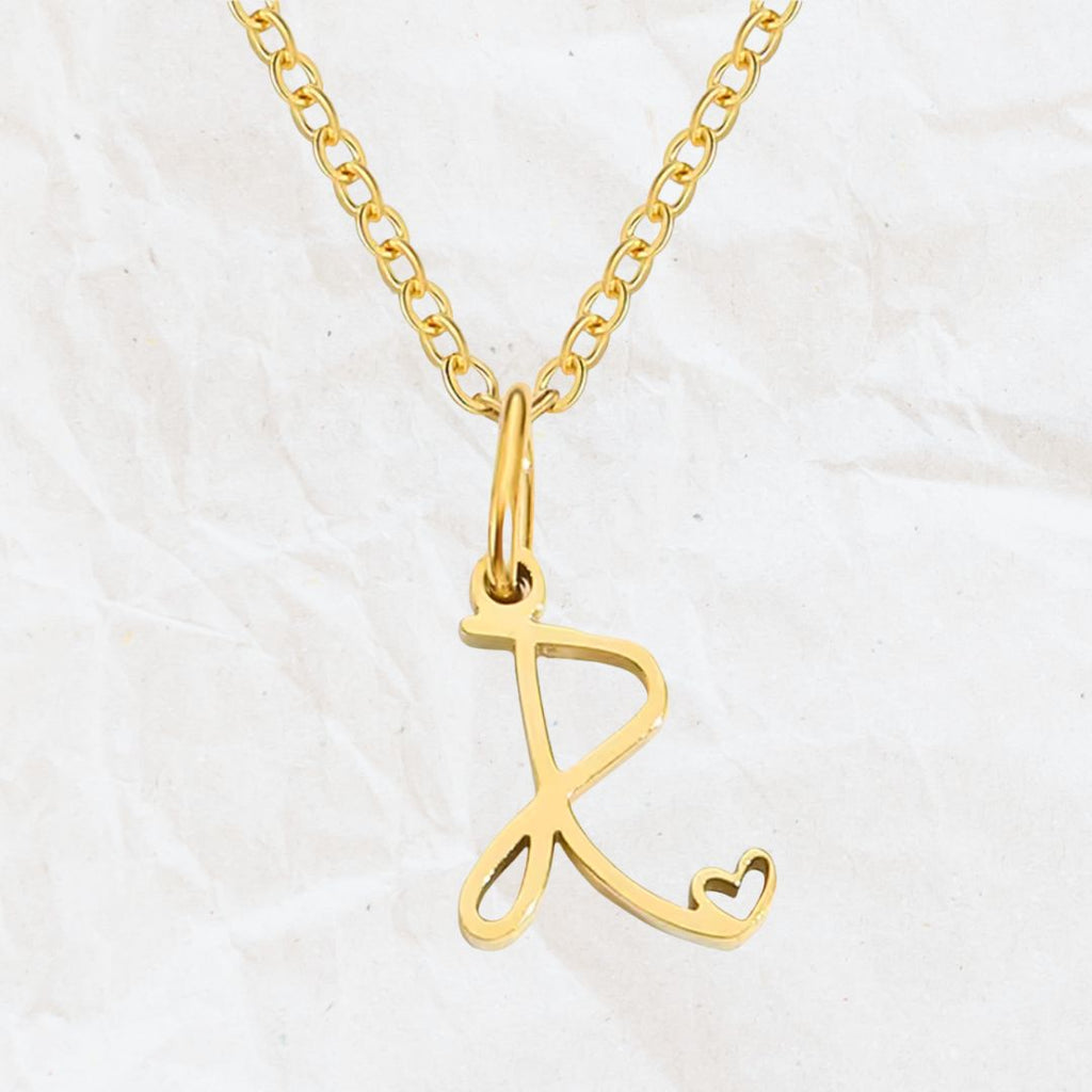 Collier Initial Jolis Amours