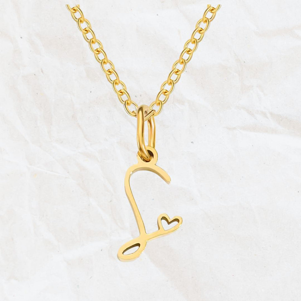 Collier Initial Jolis Amours