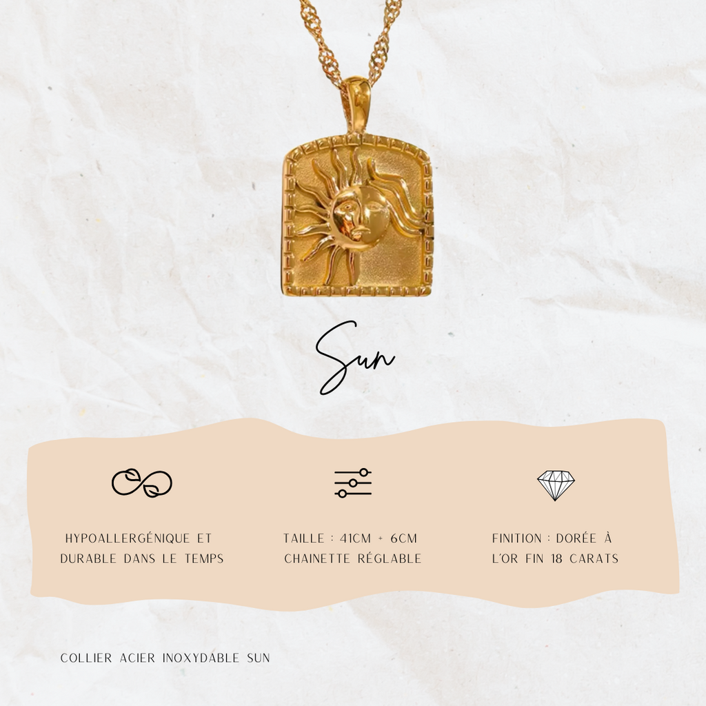 Collier Sun Jolis Amours