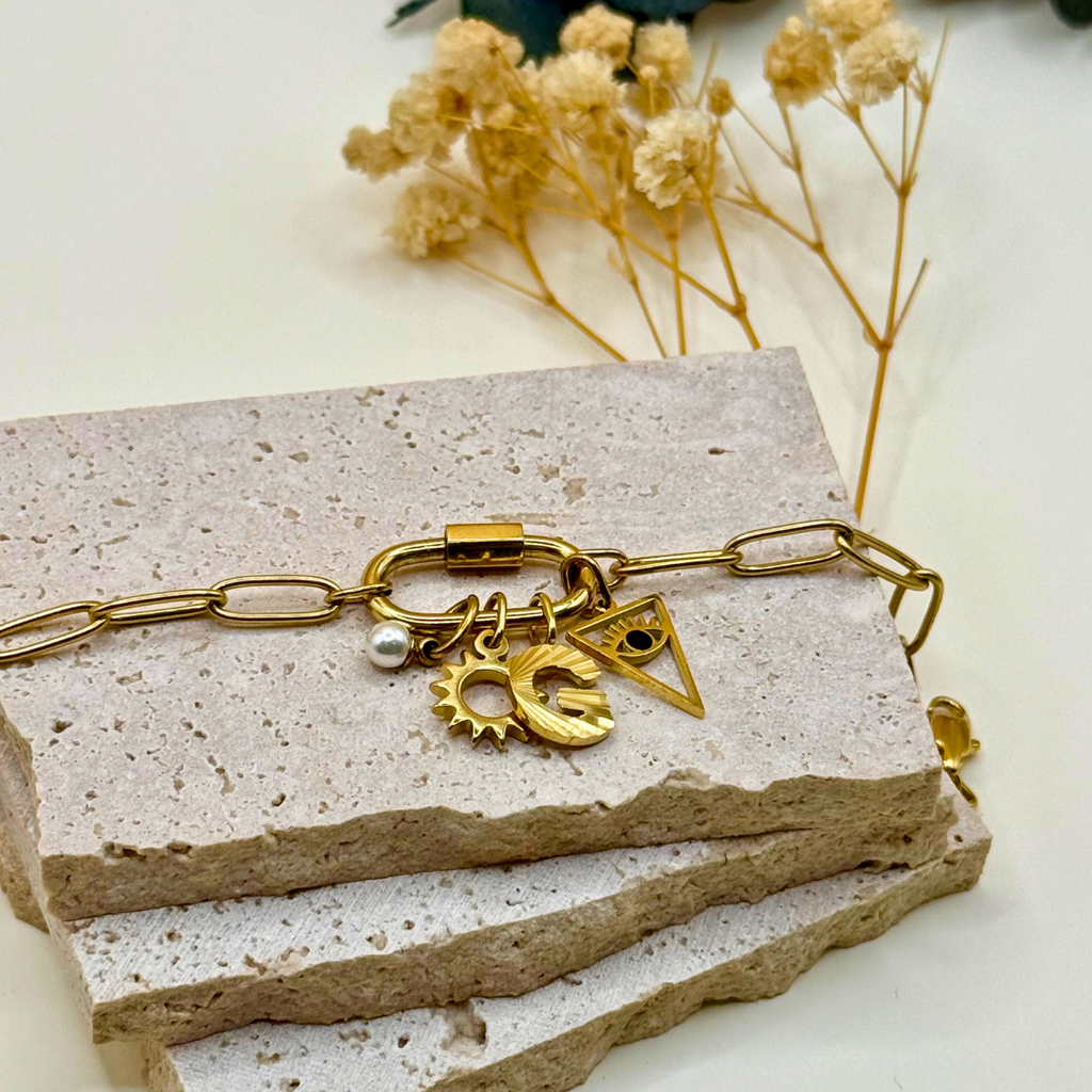 Bracelet LINK – Maille Fine Jolis Amours