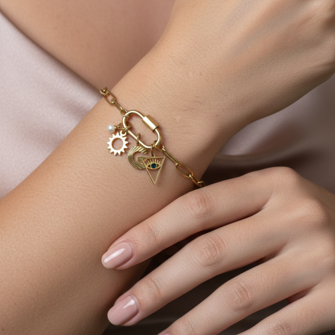 Bracelet LINK – Maille Trombone Fine