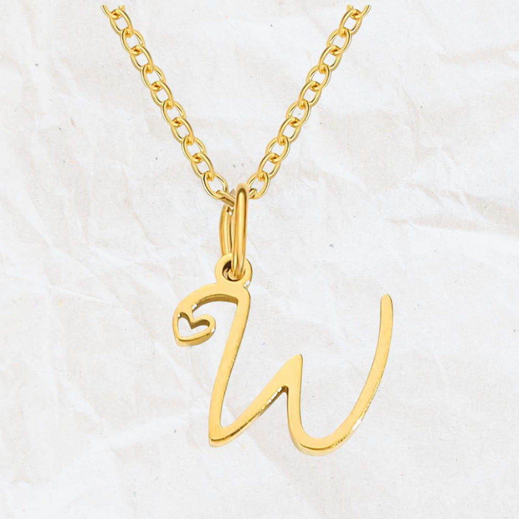 Collier Initial Jolis Amours