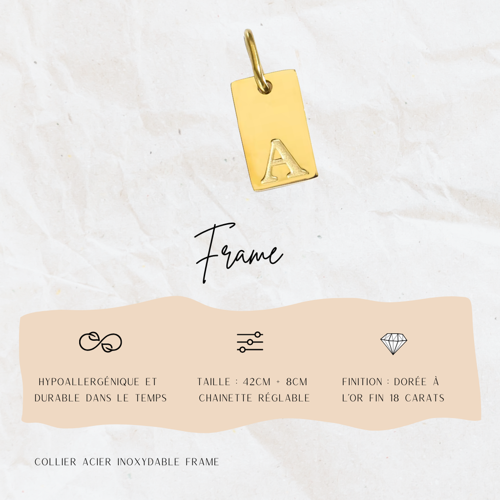 Collier Frame Jolis Amours