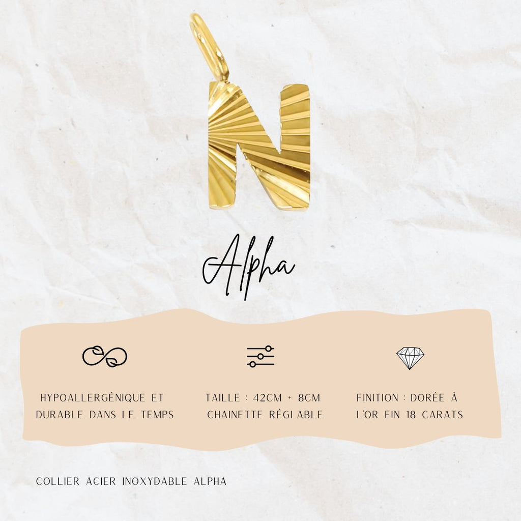 Collier Alpha Jolis Amours