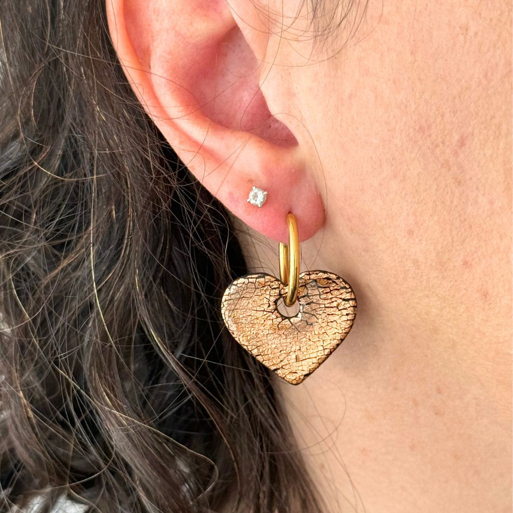 KALONA - Noir & Rose Gold Jolis Amours