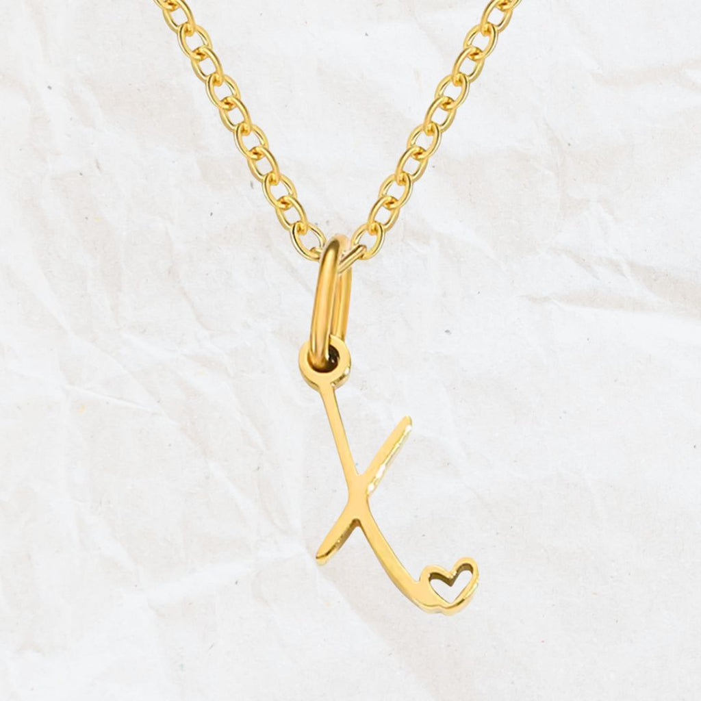 Collier Initial Jolis Amours