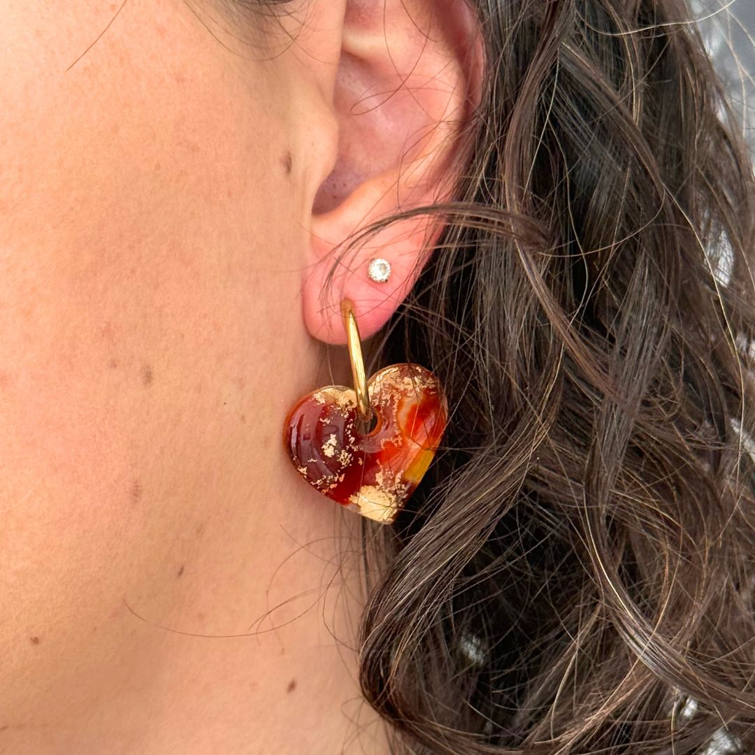 GLOAZ - Coeur Caramel & Or