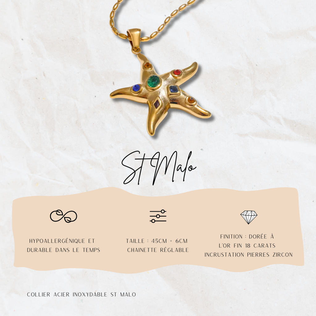 Collier St Malo Jolis Amours