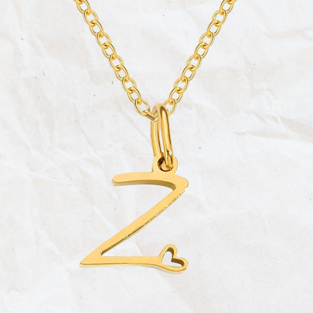 Collier Initial Jolis Amours