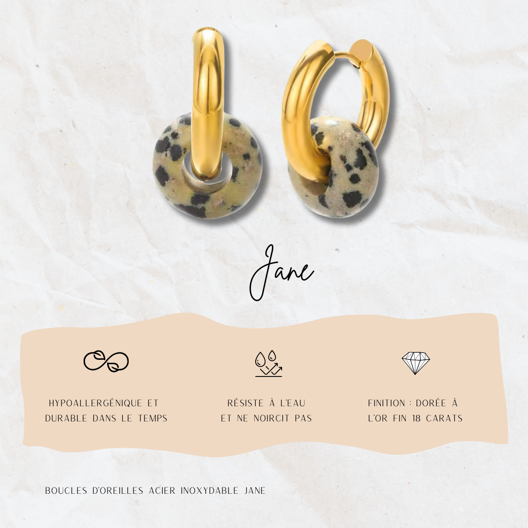 Boucles d'oreille Jane