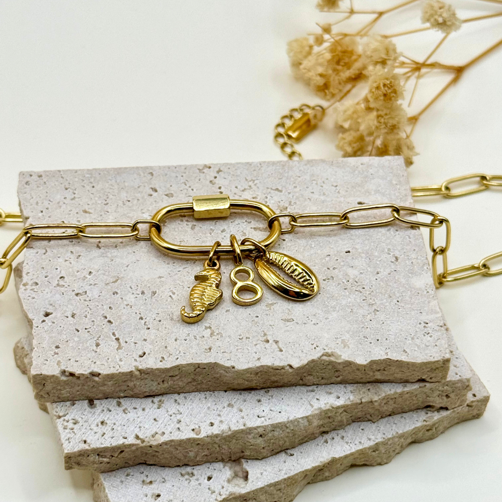 Collier LINK – Maille Trombone Large Jolis Amours