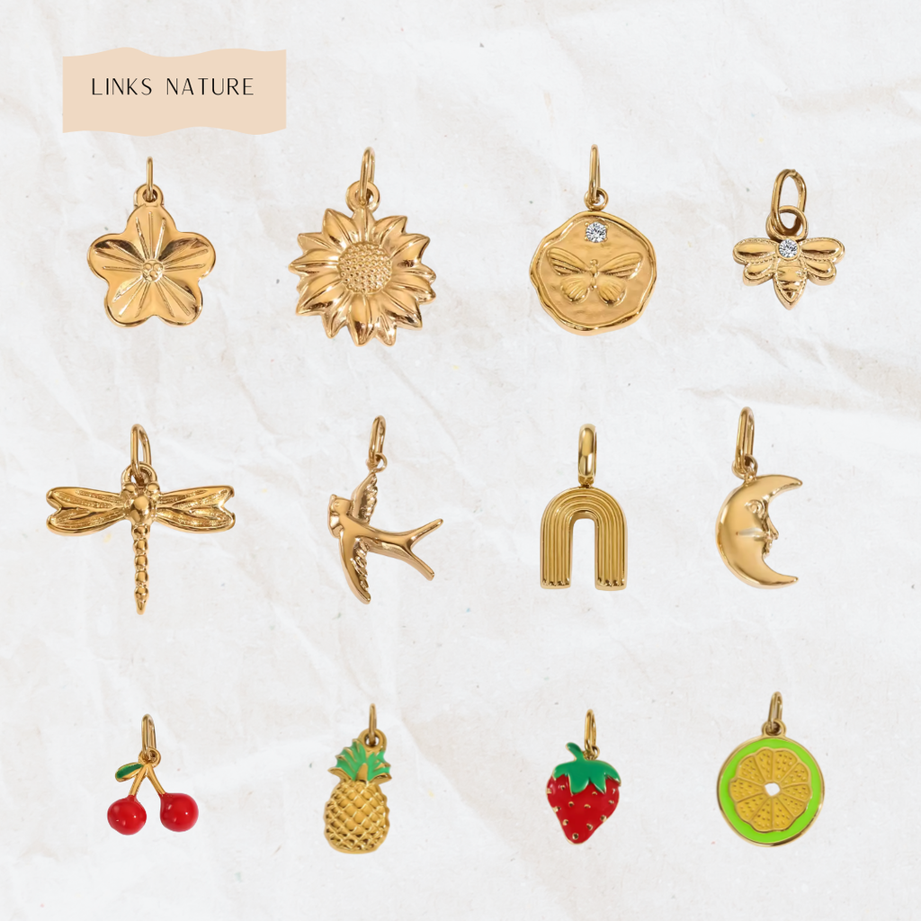 Bracelet LINK – Maille Trombone Large Jolis Amours