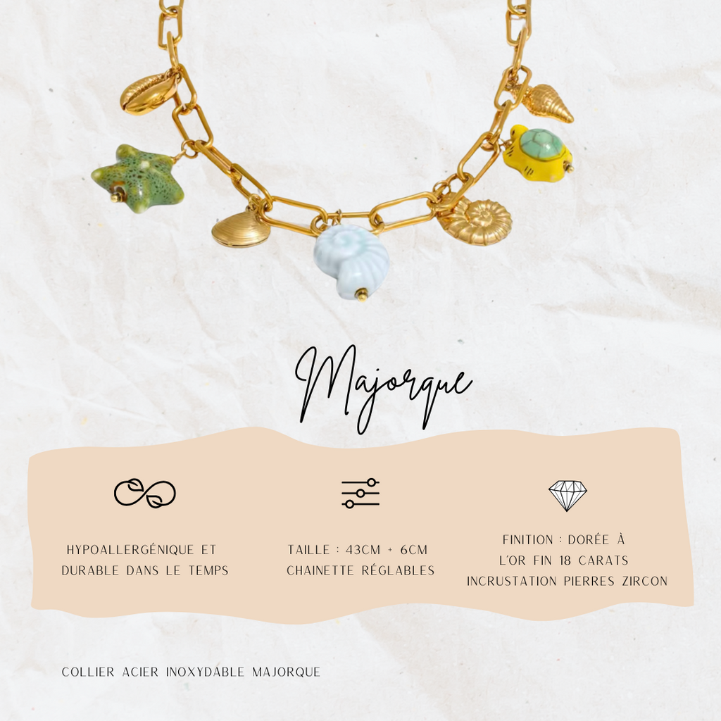Collier Majorque Jolis Amours