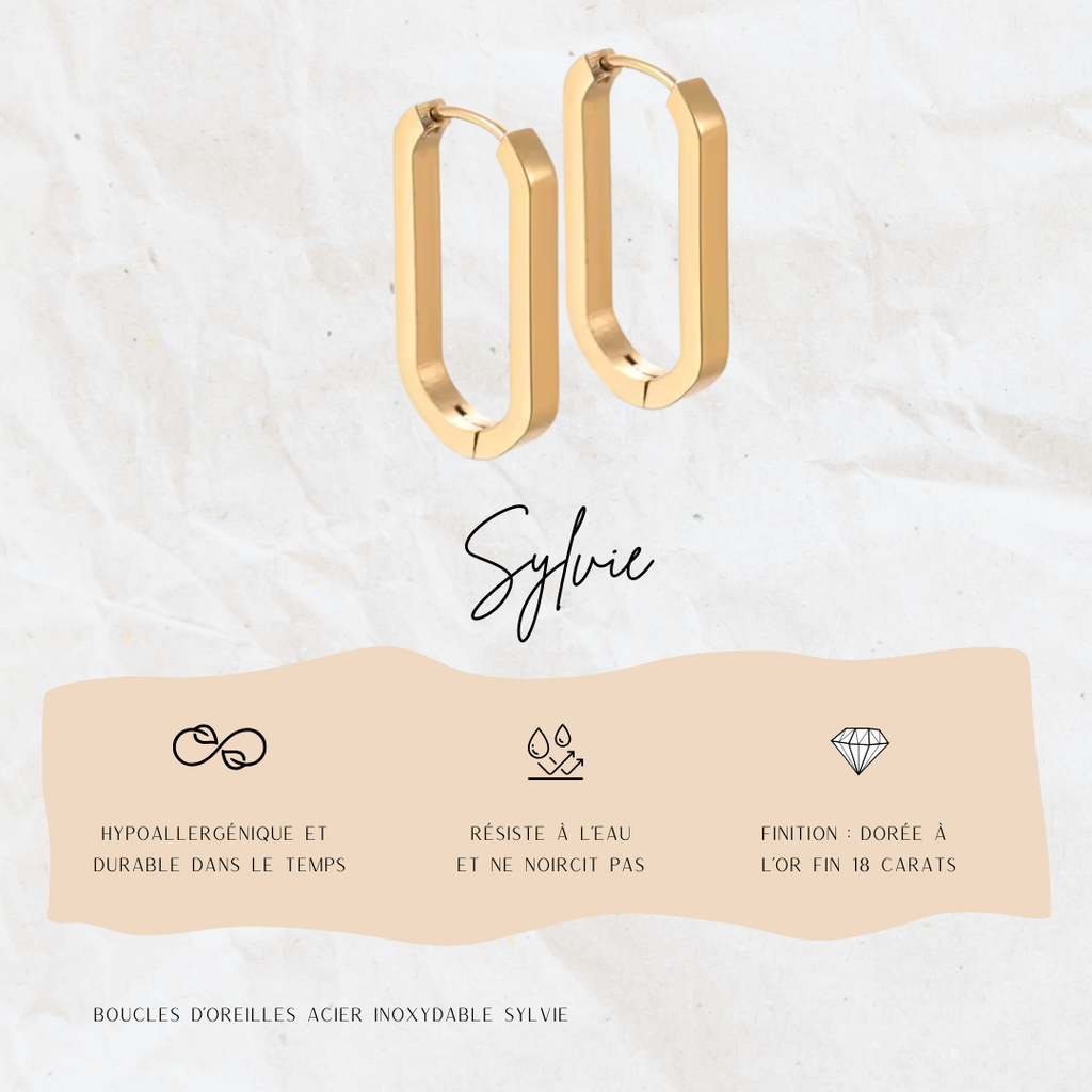 Boucles d'oreille Sylvie Jolis Amours